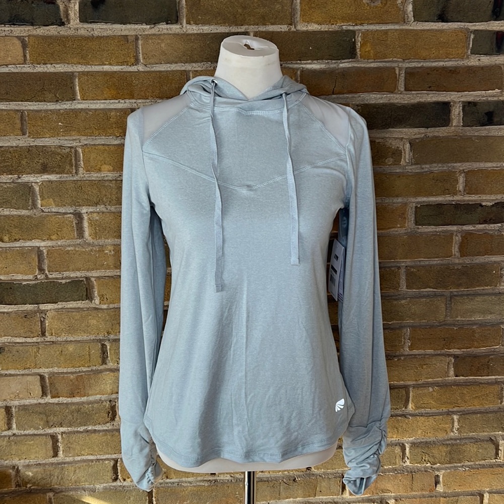 NWT Small Heather Grey Marika Pullover Hoodie